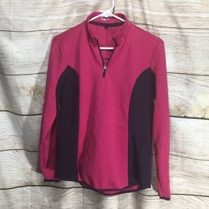 Nike Golf Pink 1/4 zip jacket pink size medium